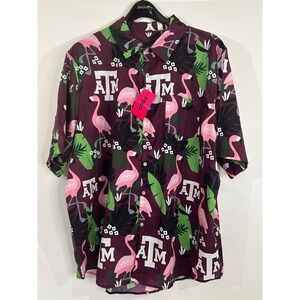 Texas A&M Aggies NCAA Foco Men's Pelican Button Up Shirt‎ - Size XXL